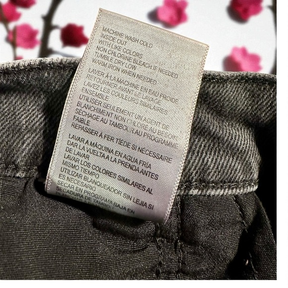 NWOT C/E by Current Elliott ‘Pleated Skinny Jean’ in “Gravity” Wash Size 25 - Picture 8 of 16